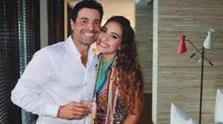 Chayanne y su hija Sofía Isadora