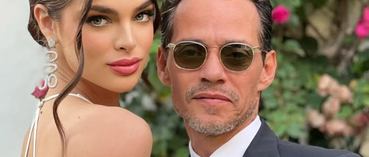 Marc Anthony y Nadia Ferreira lucen muy enamorados. Foto: Instagram @nadiatferreira