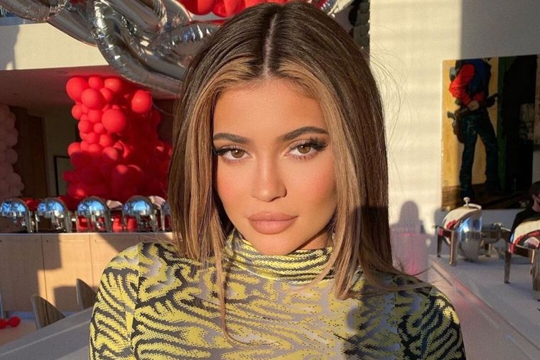 Kylie sorprendió con su jet privado.