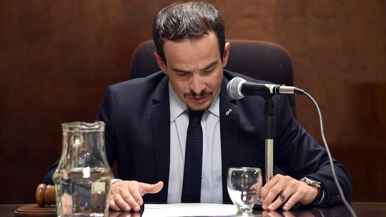 David Mangiafico, juez encargado de otorgarle la libertad a Alejandro Prádenas. David Mangiafico, juez encargado de otorgarle la libertad a Alejandro Prádenas.