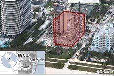 Derrumbe en Miami: cómo el edificio colapsó en solo 12 segundos