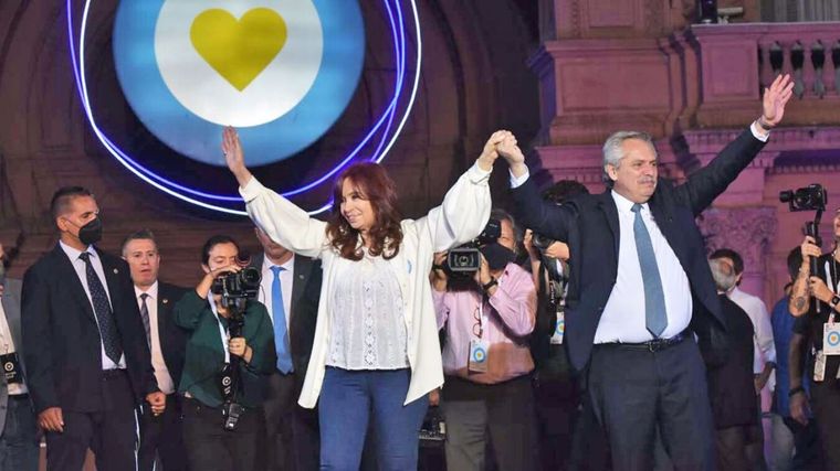 Los números alarmantes que dejan Alberto y Cristina, la fórmula que prometía mejorar las condiciones del país Foto: Prensa Gobierno