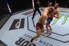 durisimo: el argentino ponzinibbio volvio a la ufc y sufrio un nocaut brutal