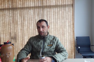 MDZol | Leonardo Morínigo, productor yerbatero e intendente de la localidad paraguaya de Mayor Otaño. Foto: Foto: Alejandro Spivak