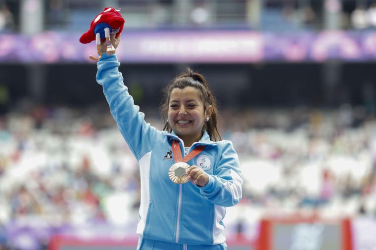 Antonella repitió lo hecho en Tokio 2020. Foto: EFE