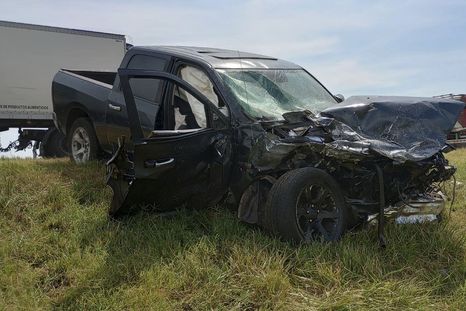 En el trágico accidente murieron dos personas Foto: Télam