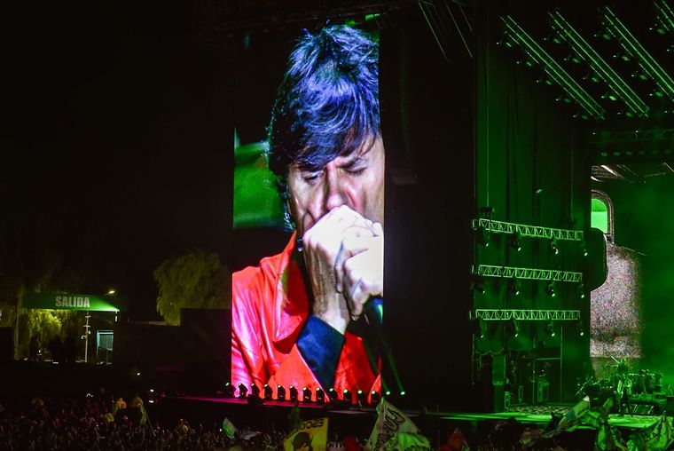 La banda tocó casi tres horas Foto: Maru Mena / MDZ