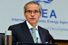 Irán busca acordar con el director general del Organismo Internacional de la Energía Atómica (OIEA), Rafael Grossi. Foto Dpa Irán busca acordar con el director general del Organismo Internacional de la Energía Atómica (OIEA), Rafael Grossi. Foto Dpa