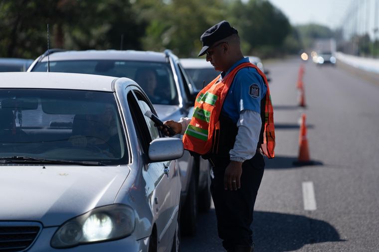 Siguen los controles en las calles de Mendoza (imagen ilustrativa) Foto: Prensa Gobierno de Mendoza