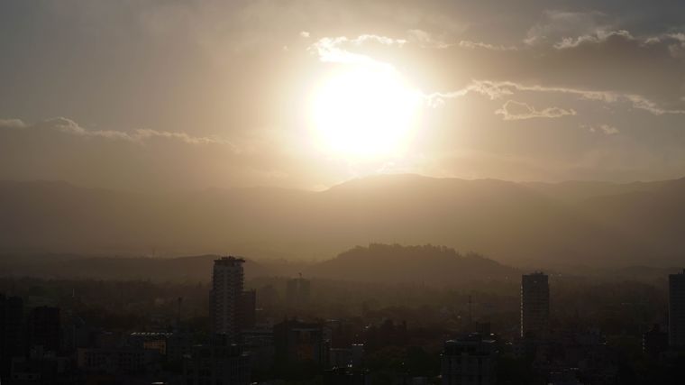 Se esperan jornadas de calor y Zonda en Mendoza.&nbsp;