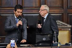 Andrés Lombardi juró como presidente de Diputados. Foto: X @petilombardi Andrés Lombardi juró como presidente de Diputados. Foto: X @petilombardi