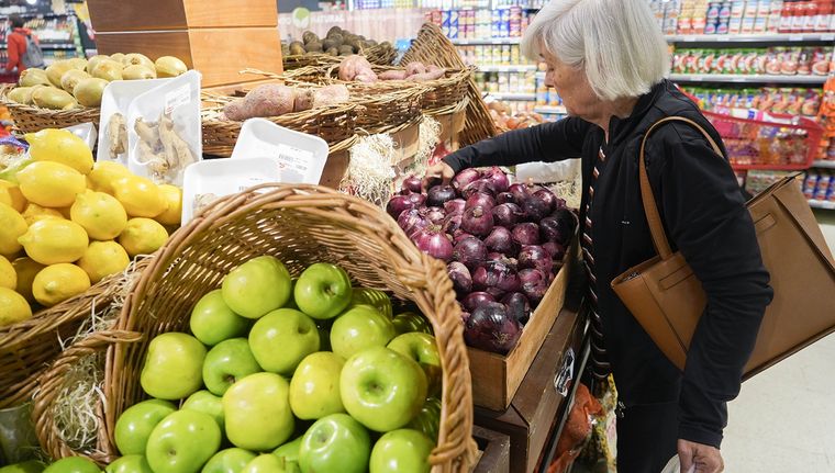 Inflación Los productos frescos presentaron menores precios que el ejercicio anterior Foto: NA