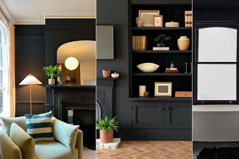 El negro no tiene por qué ser un color intimidante ni aterrador para decorar. En realidad, es muy versátil y un color que realmente tranquiliza. Foto: Lick, @beyondtheblankcanvas, Lick