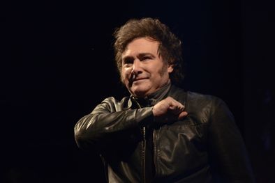 MDZol | El presidente Javier Milei se entusiasma con indicadores de inflación en baja y el respaldo de funcionarios del FMI a su gestión. Foto: Juan Mateo Aberastain Zubimendi / MDZ.