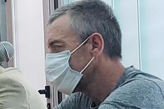 El acusado durante una de las audiencias. Acababa de ser imputado El acusado durante una de las audiencias. Acababa de ser imputado