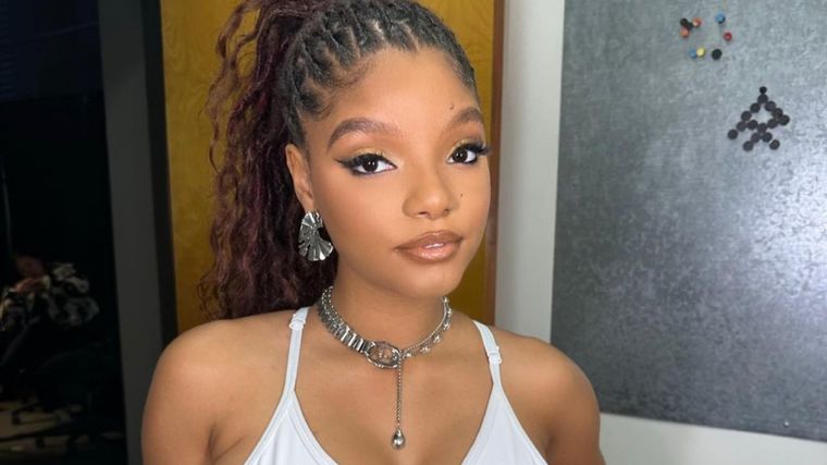 Halle Bailey Una modelo en potencia. Foto: @hallebailey