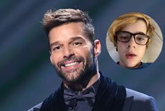 Ricky Martin junto a su hijo Valentino. Foto: Instagram