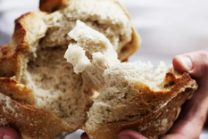 El pan integral se elabora con harina molida a partir del grano entero. El pan blanco utiliza sólo el endospermo del grano. Foto: GETTY IMAGES