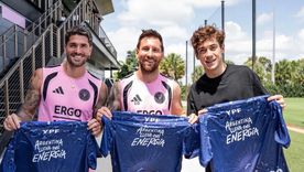Un dìa se hizo realidad: De Paul, Messi y Colapinto en el predio de Inter Miami Un dìa se hizo realidad: De Paul, Messi y Colapinto en el predio de Inter Miami
