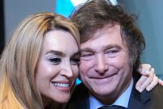 Fátima Florez y Javier Milei se mostrarán juntos este viernes en Mar del Plata. Foto: NA