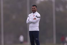 Carlitos se molestó, pero el enojo ya quedó atrás. Foto: Independiente Carlitos se molestó, pero el enojo ya quedó atrás. Foto: Independiente