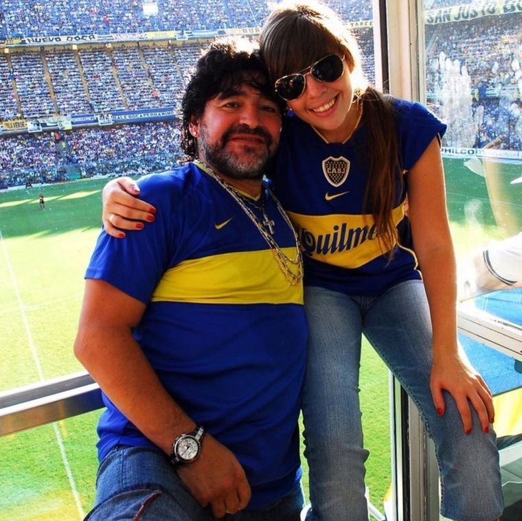 Diego y Dalma Maradona