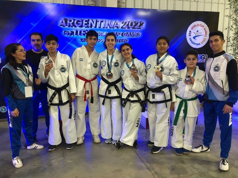 La legión mendocina presente en Santiago del Estero