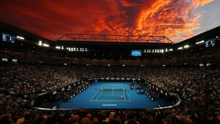 El Australian Open ya puso camino a la Tercera Ronda. Foto: EFE