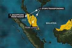 malasia: detectan una senal y creen que es del avion perdido