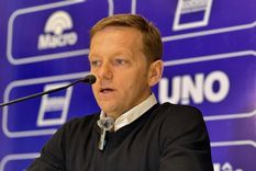 Martín Cicotello en conferencia de prensa. Foto: Prensa CSIR