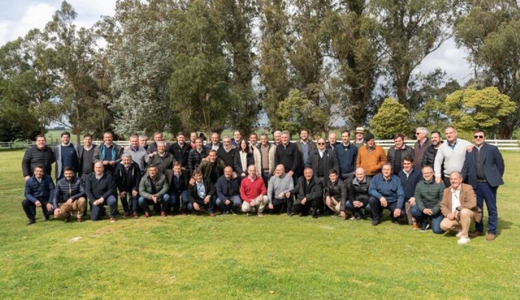 Encuentro en Balcarce del Foro de Intendentes de Juntos por el Cambio, septiembre del 2022 Foto: Twitter