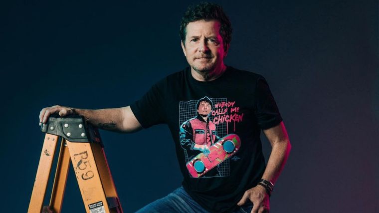 Michael Fox Nuevo compañero de vida Foto: @realmikejfox