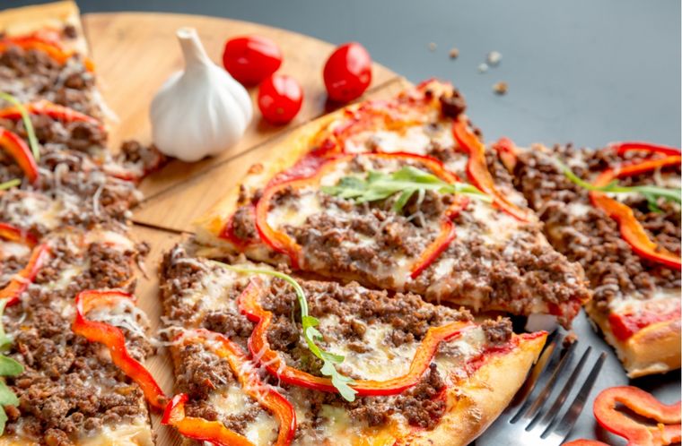 Pizza boloñesa Foto: Shutterstock
