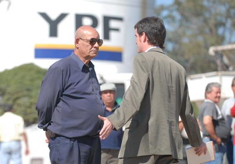 Oscar Landeiro y el fiscal Gonzalo Nazar. Foto: Marcelo Ruiz / MDZ