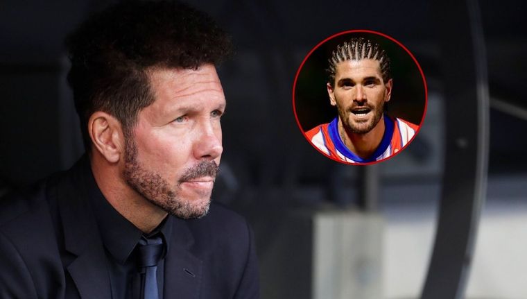 Mientras sigue batiendo récords con el Atlético, el Cholo Simeone destacó el nivel de Rodrigo De Paul. Foto: X @Simeone | IG @rodridepaul