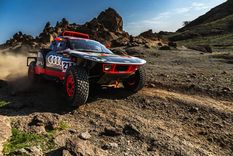 Con el Audi, Mattias Ekström ganó el prólogo. Foto: Shakedown Team Con el Audi, Mattias Ekström ganó el prólogo. Foto: Shakedown Team