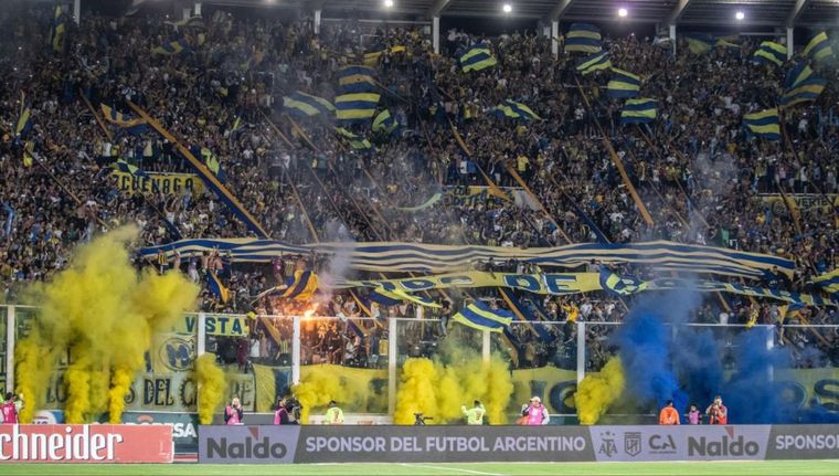 Los hinchas de Central llenarán el Madre de Ciudades. Foto: @RosarioCentral