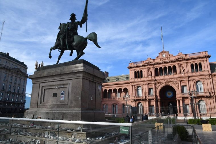 Como en cada elección, Casa Rosada recibió una amenaza de bomba Foto: Juan Ignacio Blanco/MDZ