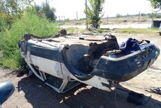 Auto denunciado por robo y desmantelado 24 horas después Foto: Ministerio de Seguridad