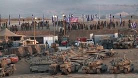 Tropas israelíes se concentran cerca de la frontera entre Israel y Gaza. Tropas israelíes se concentran cerca de la frontera entre Israel y Gaza.