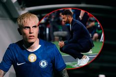 Garnacho analizó su salida del Manchester United.