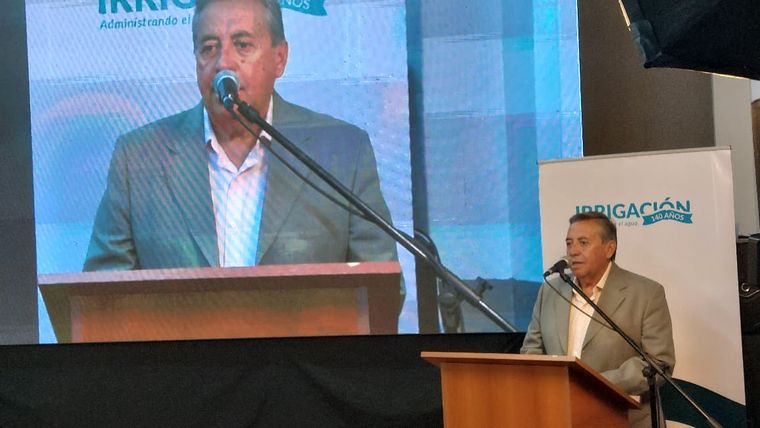 Sergio Marinelli, superintendente general de Irrigación. Sergio Marinelli, superintendente general de Irrigación.
