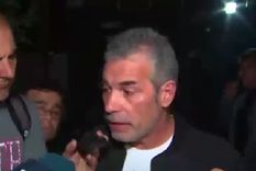 Pellegrino, presidente de Gimnasia, le sacó la responsabilidad al club por los incidentes. Foto: TyC Sports