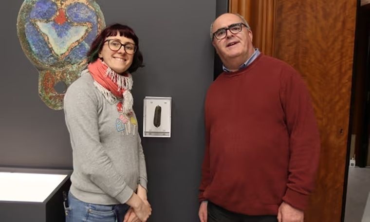 Las inscripciones tienen unos 1.600 años de antigüedad Foto: Galería de arte y museo Herbert