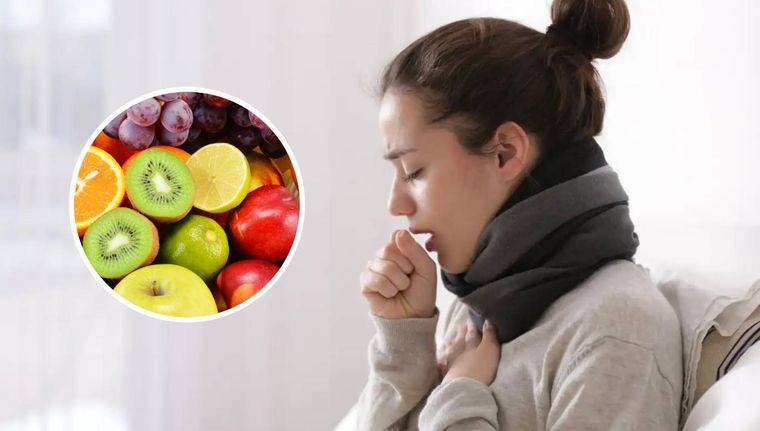 Cómo calmar la tos de la gripe con la incursión de una importante fruta (Shutterstock).