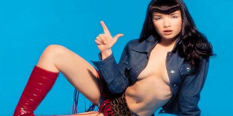 Natalia Oreiro, también modelo Foto: web