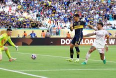 Boca abrió el marcador ante Benfica con un gol ¿de Merentiel?