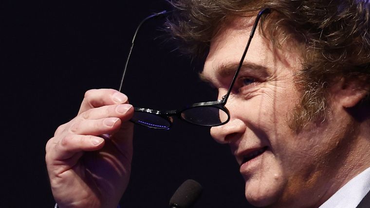 Javier Milei, candidato a presidente Foto: EFE