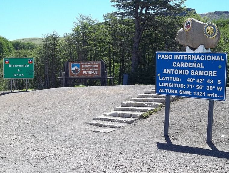 Paso Cardenal Samoré, el paso conocido de Argentina a Chile. Paso Cardenal Samoré, el paso conocido de Argentina a Chile.