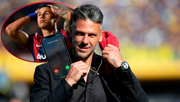 Demichelis llamó a Bareiro para ofrecerle formalmente jugar en River y el goleador de San Lorenzo duda por la competencia que tendría con Borja. Foto: archivo